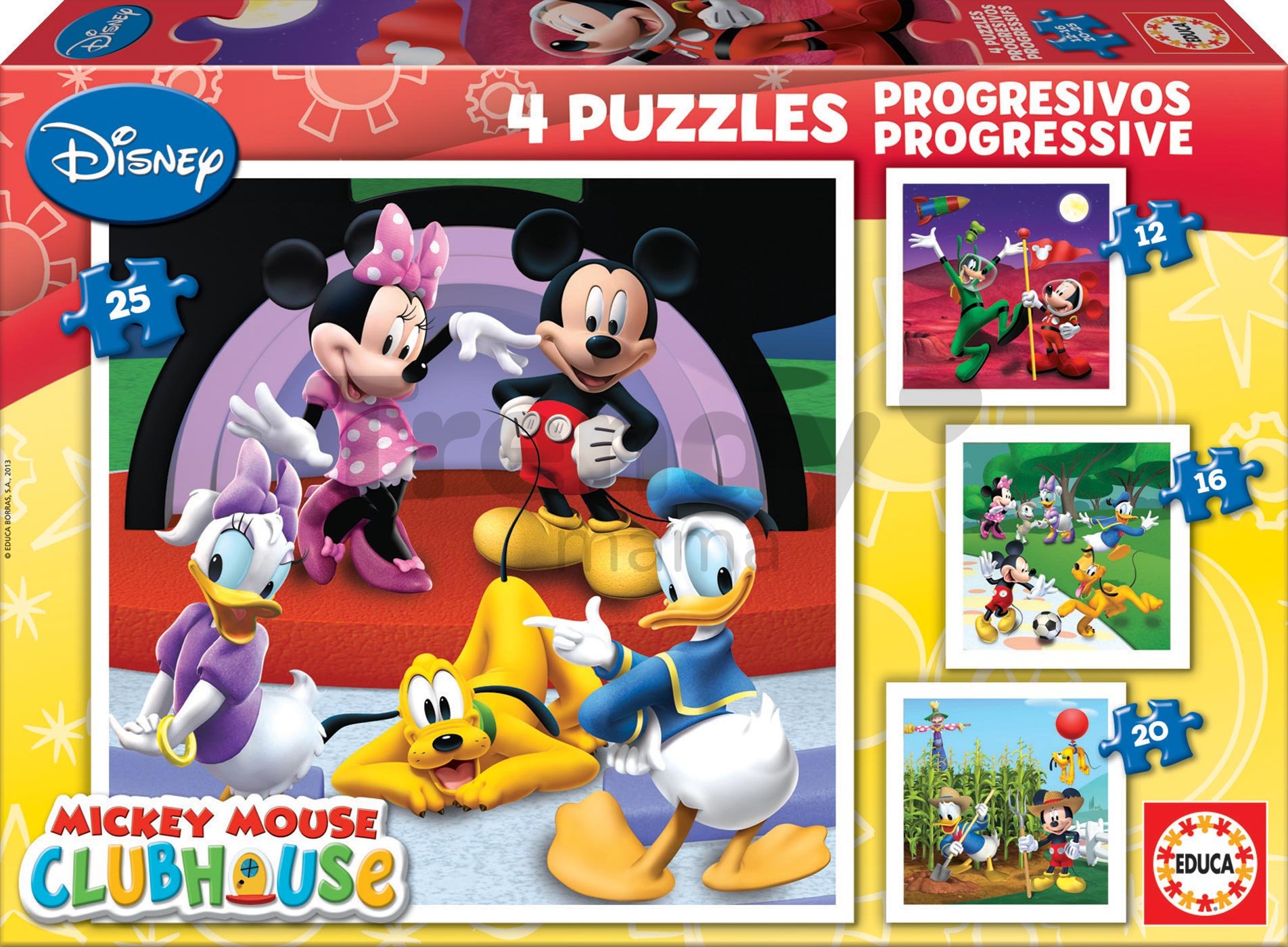 Puzzle pro děti Mickey Mouse Educa