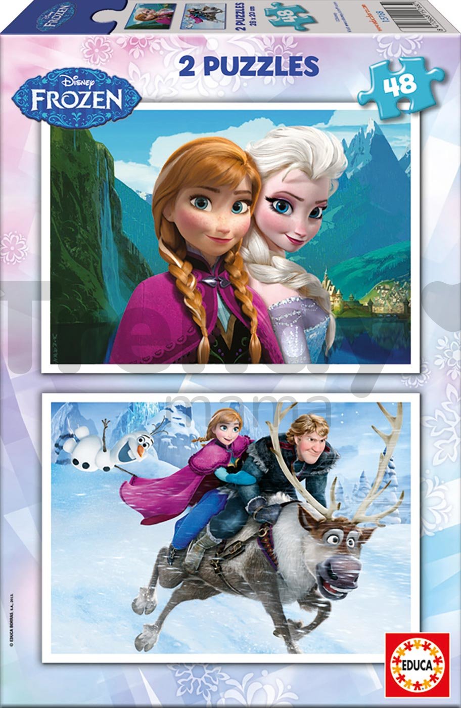 Detské puzzle Frozen - Ľadové kráľovstvo Educa