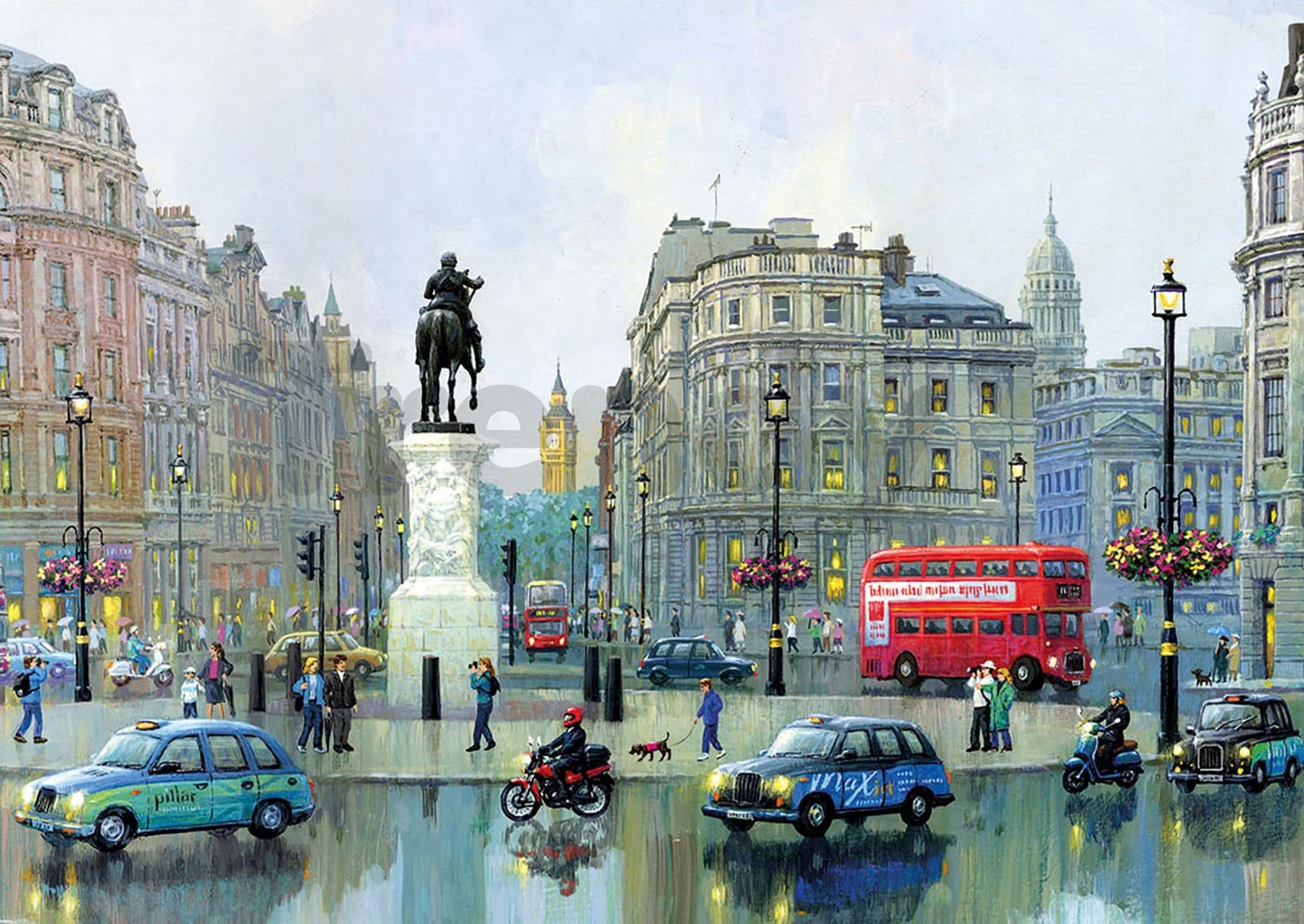 輝く高品質な Educa cross charing London Puzzle 3 ks 000 ジグソーパズル