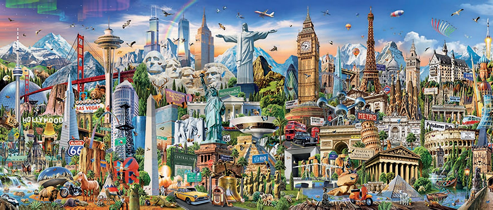 Puzzle Around the world 42000