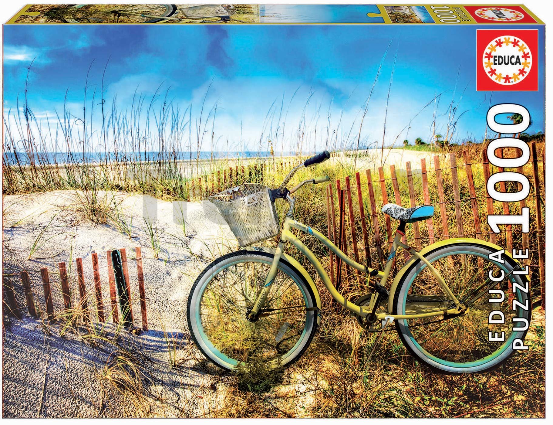 Puzzle Bike in the dunes 1000 dielov