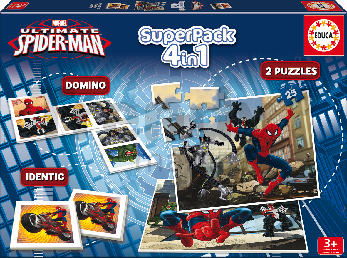 Superpack Spider-man - Educa Borras