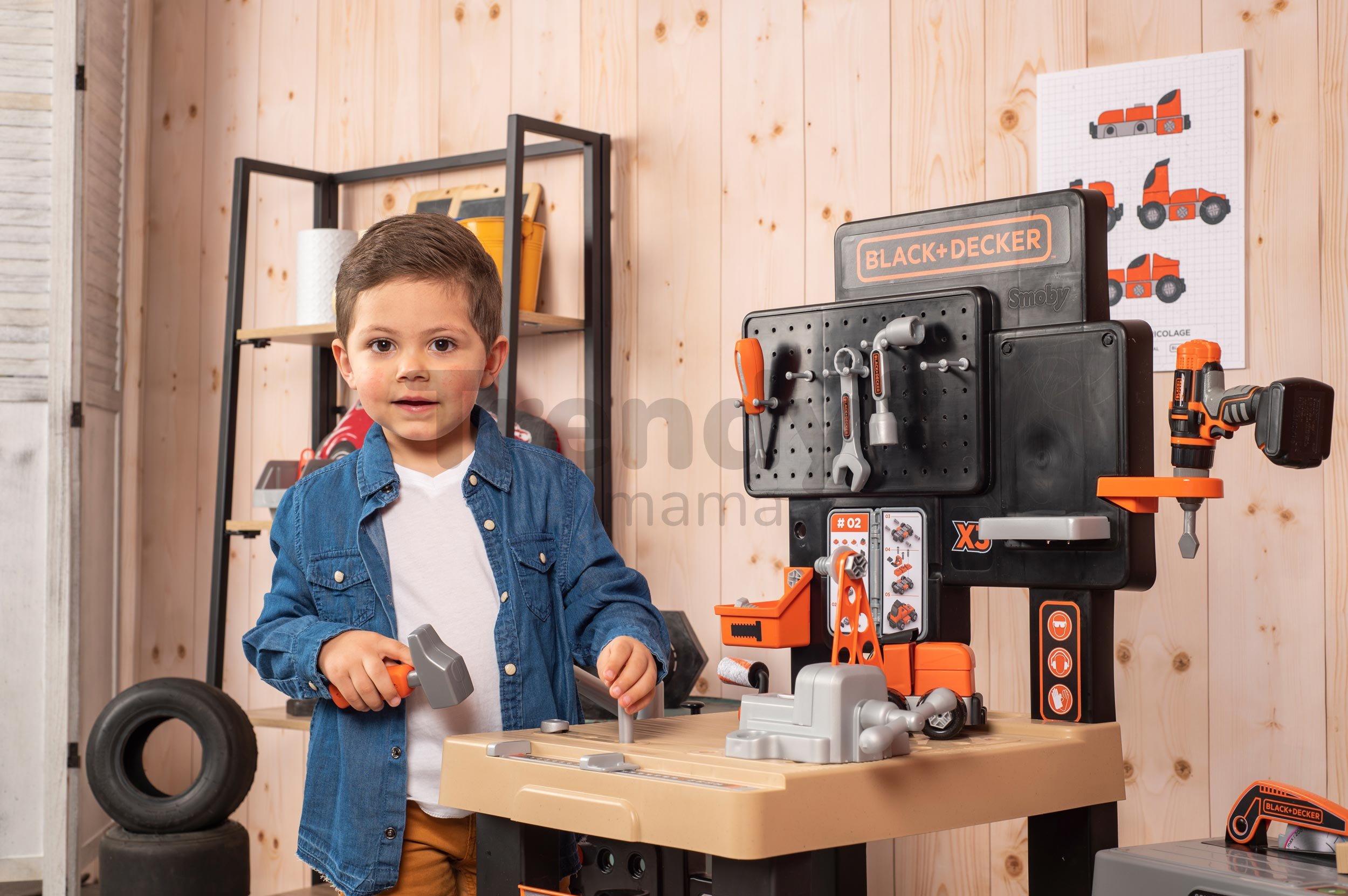 Smoby Black & Decker Work Bench