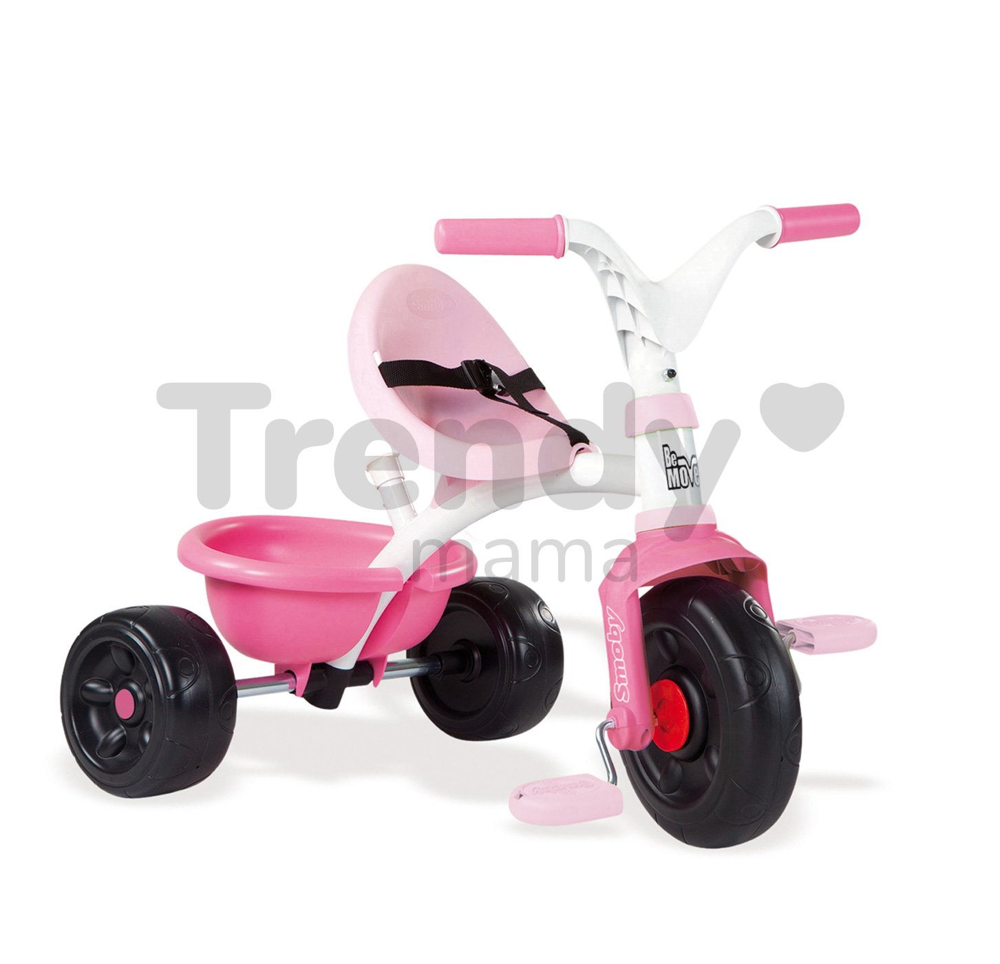 Smoby Be Move Tricycle, Pink - Playpolis