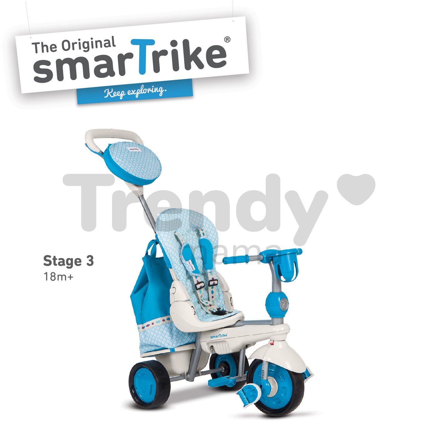 Smart trike sales splash blue