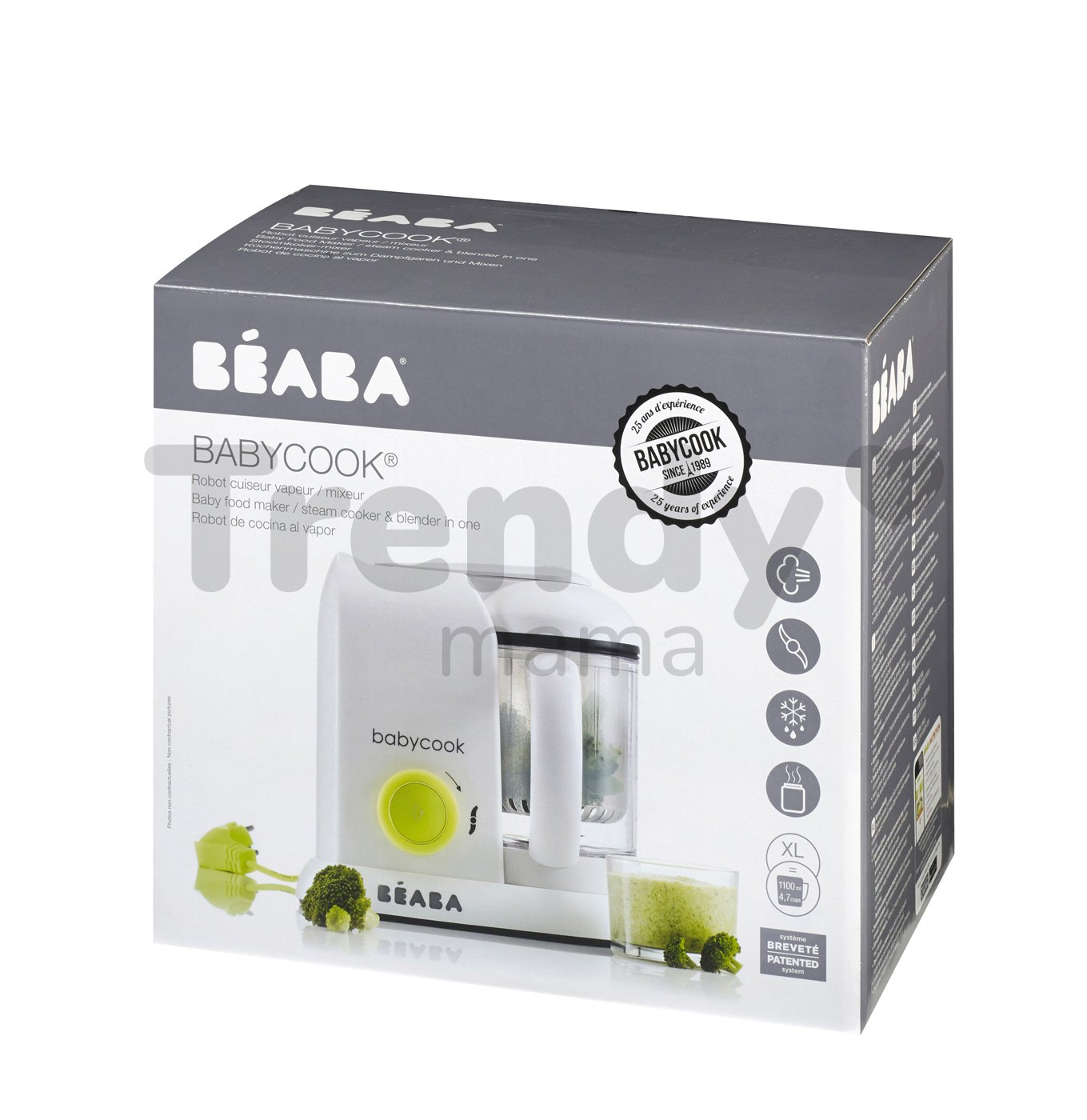 El robot cocina bebé Babycook Express® sage green, BEABA