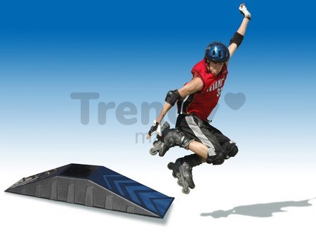 Rampa na skákanie Starplast pre korčuliarov, skateboardistov a cyklistov dĺžka 112 cm od 6 rokov