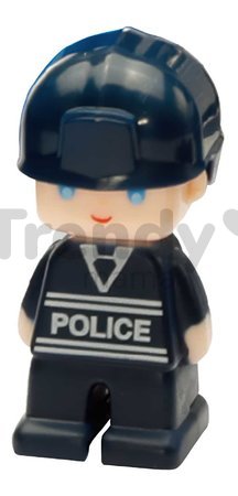 Stavebnica magnetická Policajná stanica Amazing Police Set Magformers 50 dielov
