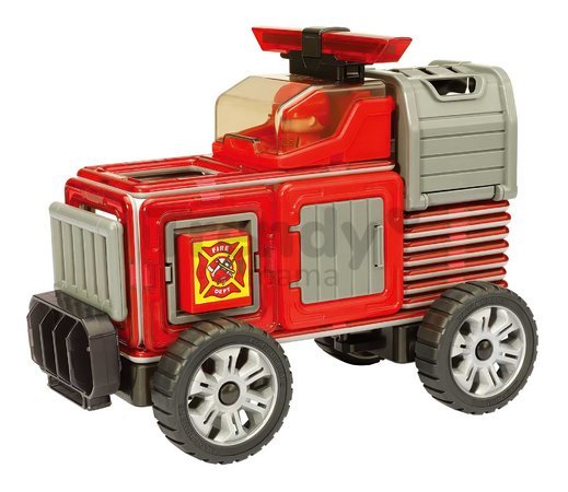 Stavebnica magnetická Hasičská stanica Amazing Rescue Set Magformers 50 dielov