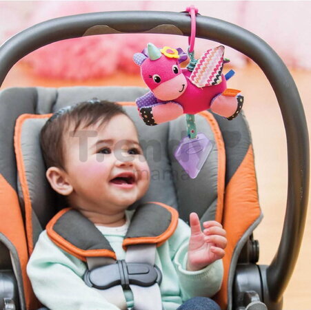 Vibrujúci jednorožec Unicorn Rattle Infantino s hryzátkom od 0 mes