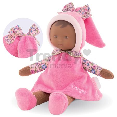 Bábika Miss Floral Sweet Dreams Corolle Mon Doudou kreolka s hnedými očami 25 cm od 0 mes