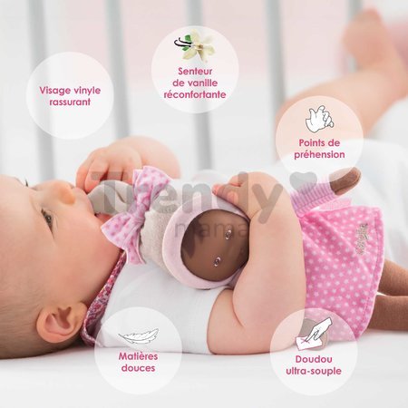 Bábika Miss Pink Starry Dreams Mon Doudou Corolle s hnedými očami 25 cm od 0 mes