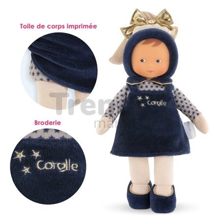 Bábika Miss Navy Blue Starry Dreams Mon Doudou Corolle s modrými očami 25 cm od 0 mes