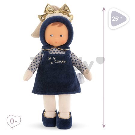 Bábika Miss Navy Blue Starry Dreams Mon Doudou Corolle s modrými očami 25 cm od 0 mes