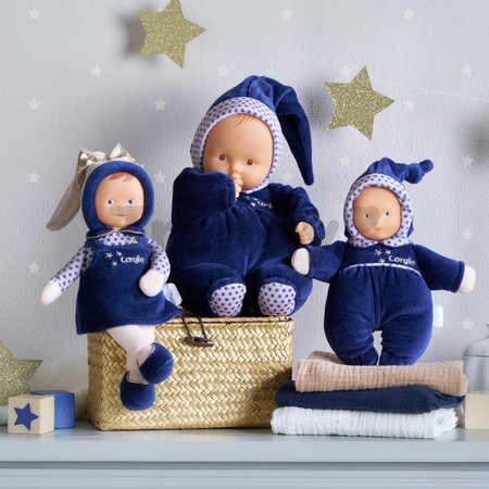 Bábika Miss Navy Blue Starry Dreams Mon Doudou Corolle s modrými očami 25 cm od 0 mes