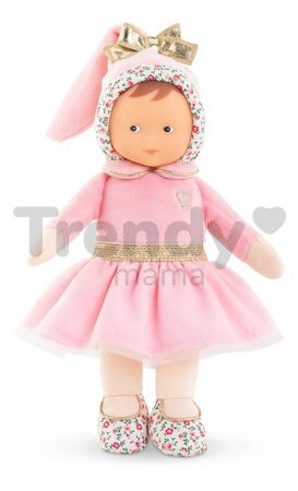 Bábika Miss Ballerina Pink Grenadine Mon Doudou Corolle s modrými očami 25 cm od 0 mes