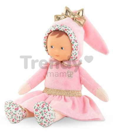 Bábika Miss Ballerina Pink Grenadine Mon Doudou Corolle s modrými očami 25 cm od 0 mes