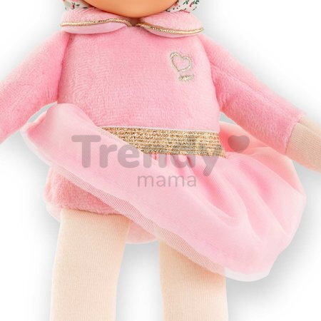 Bábika Miss Ballerina Pink Grenadine Mon Doudou Corolle s modrými očami 25 cm od 0 mes