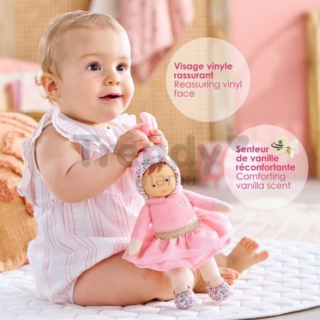 Bábika Miss Ballerina Pink Grenadine Mon Doudou Corolle s modrými očami 25 cm od 0 mes