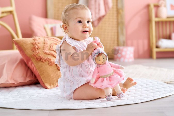 Bábika Miss Ballerina Pink Grenadine Mon Doudou Corolle s modrými očami 25 cm od 0 mes