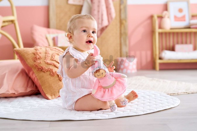 Bábika Miss Ballerina Pink Grenadine Mon Doudou Corolle s modrými očami 25 cm od 0 mes
