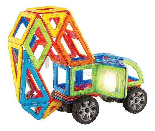 Stavebnica magnetická Blikajúce svetlá Dynamic Flash Set Magformers elektronická  54 dielov
