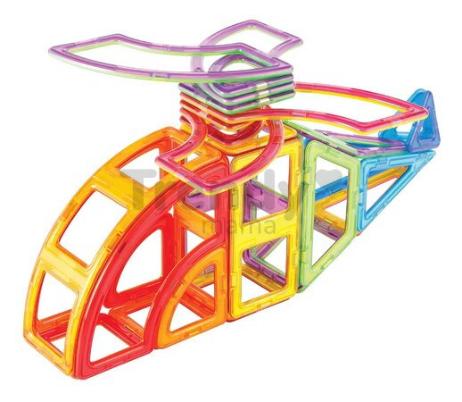 Stavebnica magnetická Dinosaury a tvory Wonder Creator Set Deluxe Magformers 121 dielov