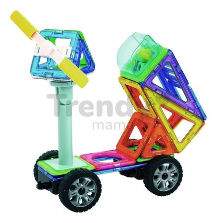 Stavebnica magnetická Mystery Spin Set Creator Magformers s otočným prvkom 40 dielov