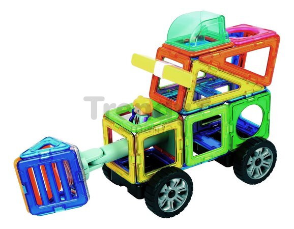 Stavebnica magnetická Mystery Spin Set Creator Magformers s otočným prvkom 40 dielov