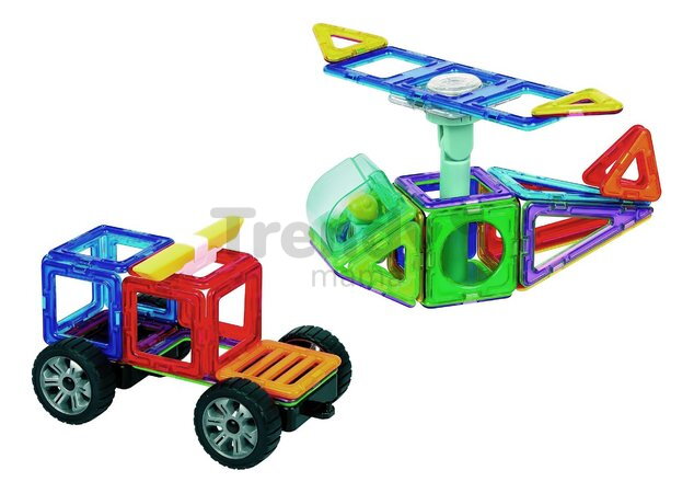 Stavebnica magnetická Mystery Spin Set Creator Magformers s otočným prvkom 40 dielov