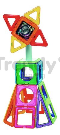 Stavebnica magnetická Mystery Spin Set Creator Magformers s otočným prvkom 40 dielov