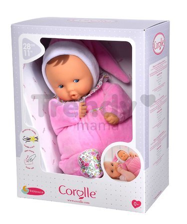 Bábika Babipouce Blossom Garden Corolle Mon Doudou s modrými očami a špúliace ústočká 28 cm od 0 mes