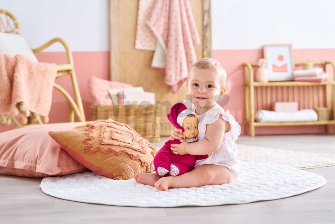 Bábika Babipouce Pink Grenadine Mon Doudou Corolle s modrými očami a špúliace ústočká 28 cm od 0 mes