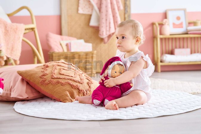 Bábika Babipouce Pink Grenadine Mon Doudou Corolle s modrými očami a špúliace ústočká 28 cm od 0 mes