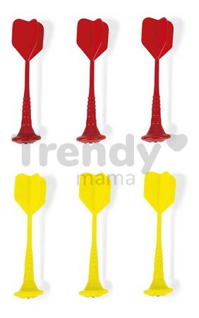 Magnetický terč Príšerky Monsters Magnetic Dart Game Janod obojstranný so 6 magnetickými šípkami od 4 rokov