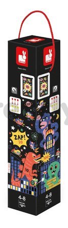 Magnetický terč Superhrdina Superhero Magnetic Dart Game Janod obojstranný so 6 magnetickými šípkami od 4 rokov
