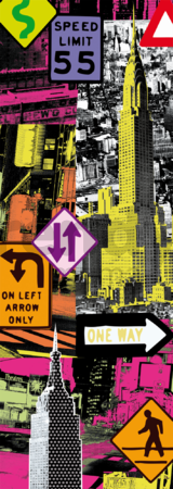 Puzzle Panorama New York Pop Art Educa 2000 dielov