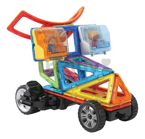 Stavebnica magnetická Extrémne preteky Extreme Racer Set Magformers 42 dielov