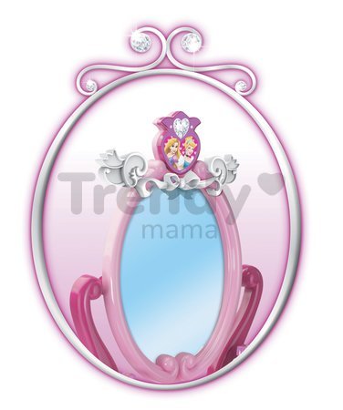 Kozmetický stolík Disney Princezné 2v1 Smoby so stoličkou a 10 doplnkami