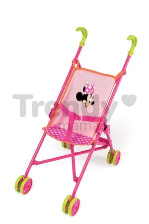 Kočík pre bábiku Minnie Smoby skladacia bugina (58 cm rúčka) od 18 mes