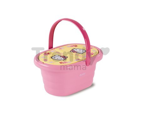 Piknikový košík Hello Kitty Smoby s 24 doplnkami