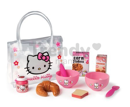 Raňajkový set Hello Kitty Smoby v taštičke s 9 doplnkami