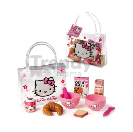 Raňajkový set Hello Kitty Smoby v taštičke s 9 doplnkami