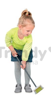 Sada na upratovanie 3v1 Smoby s metlou a lopatkou zelená