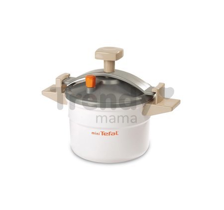 Tlakový hrniec Mini Tefal Smoby s mechanickým zvukom bielo-béžový