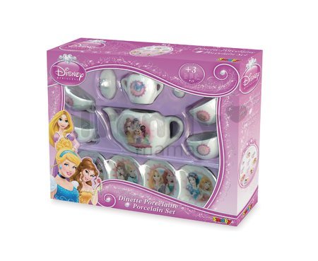 Čajová súprava Princezné Smoby porcelánová s 12 doplnkami
