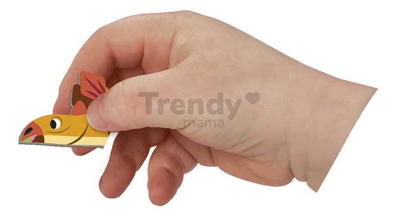 Magnetická kniha Dinosaury Dinosaurs Magnetibook Janod 40 magnetiek a 10 šablón