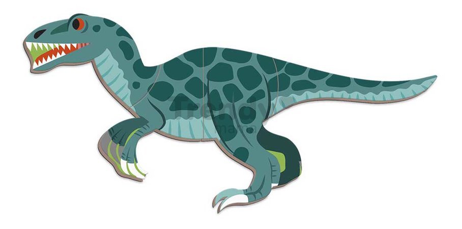 Magnetická kniha Dinosaury Dinosaurs Magnetibook Janod 40 magnetiek a 10 šablón