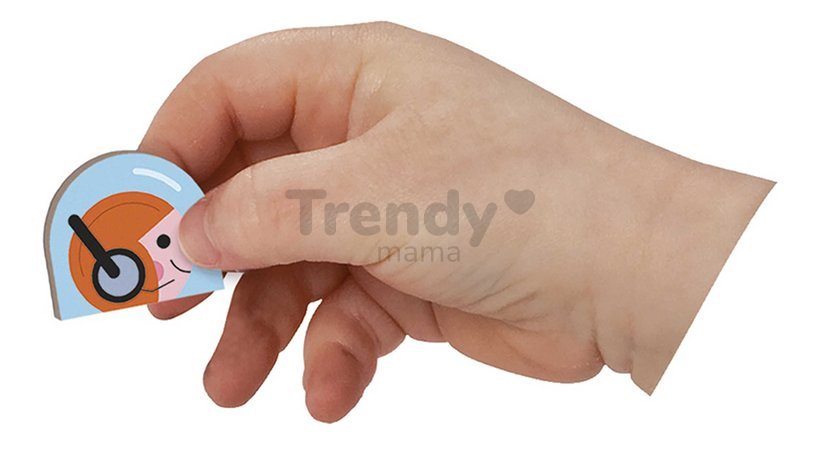 Magnetická kniha Dopravné prostriedky Racers Magnetibook Janod 50 magnetiek a 18 šablón