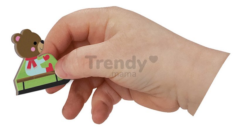 Magnetická kniha Ročné obdobia 4 Seasons Magnetibook Janod 115 magnetiek a 4 šablóny